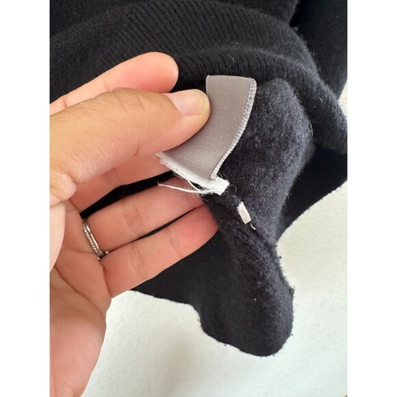 J. Crew Womens 100% Cashmere Pullover Turtleneck Sweater Black Size Small - Picture 7 of 8